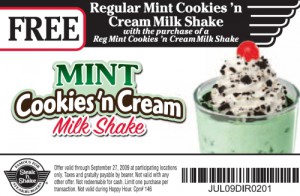steak and shake mint