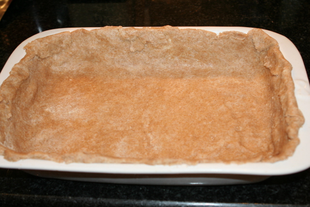 pie crust in pan