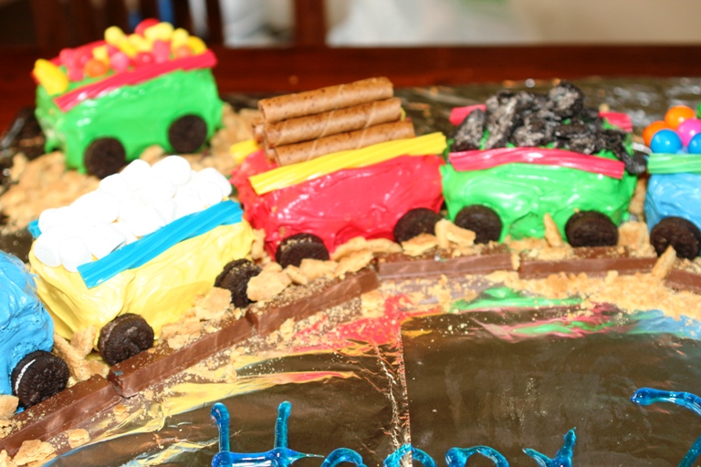 Birthday Cake Train. Thomas the Train Birthday Cake